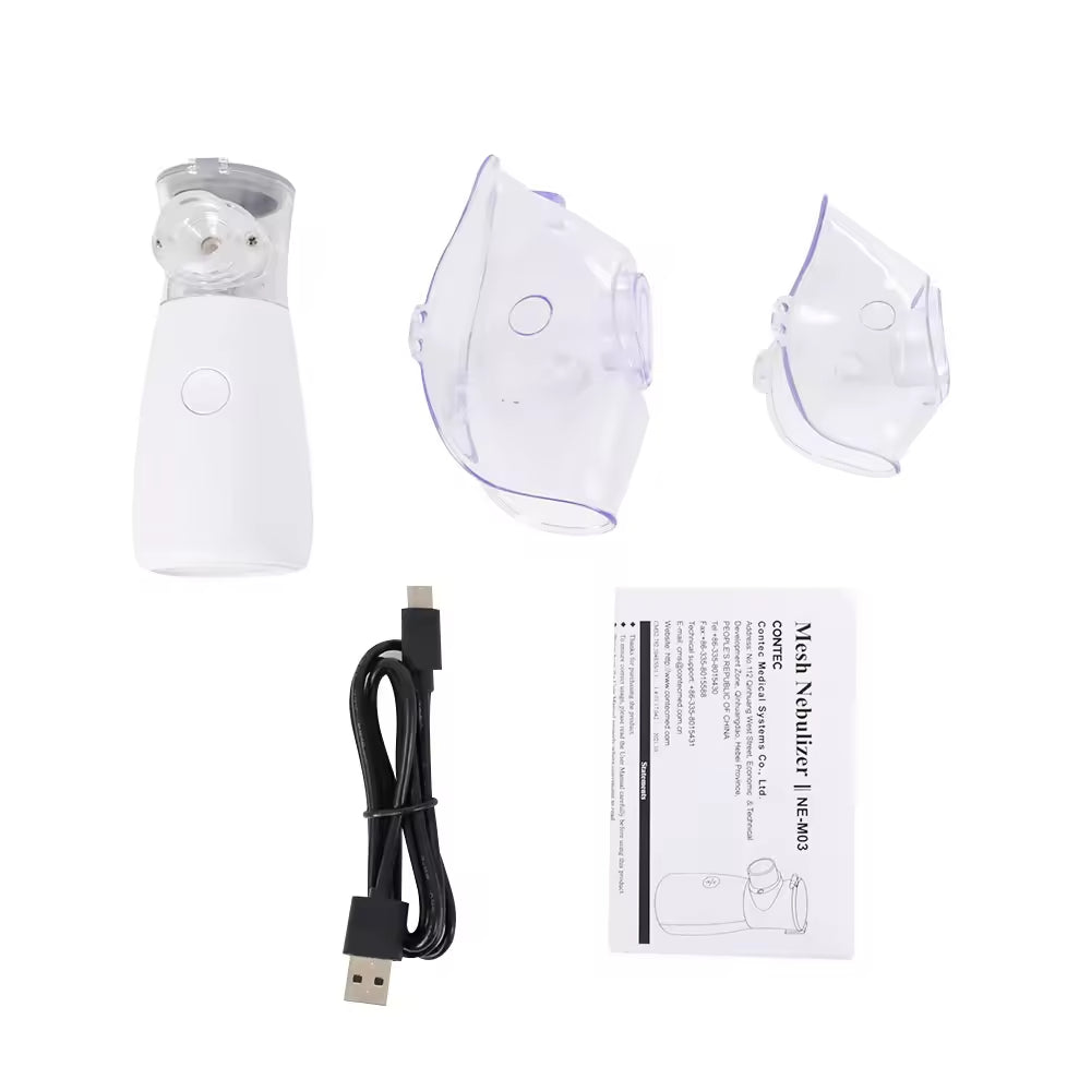 JYTOP NE-M03 Portable Mesh Nebulizer Nebulizer Machine for Adults and Kids