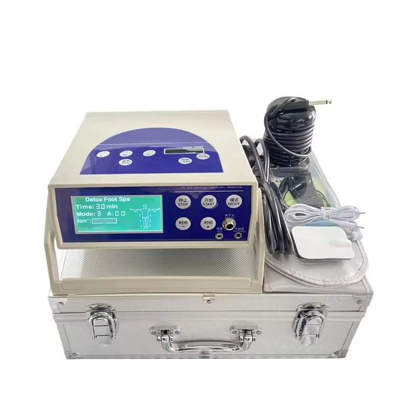 JYTOP The Functions of the Single Ion Detox Pedicure Machine Include Foot Soaking + Belt + Pulse Sheet CE Certification