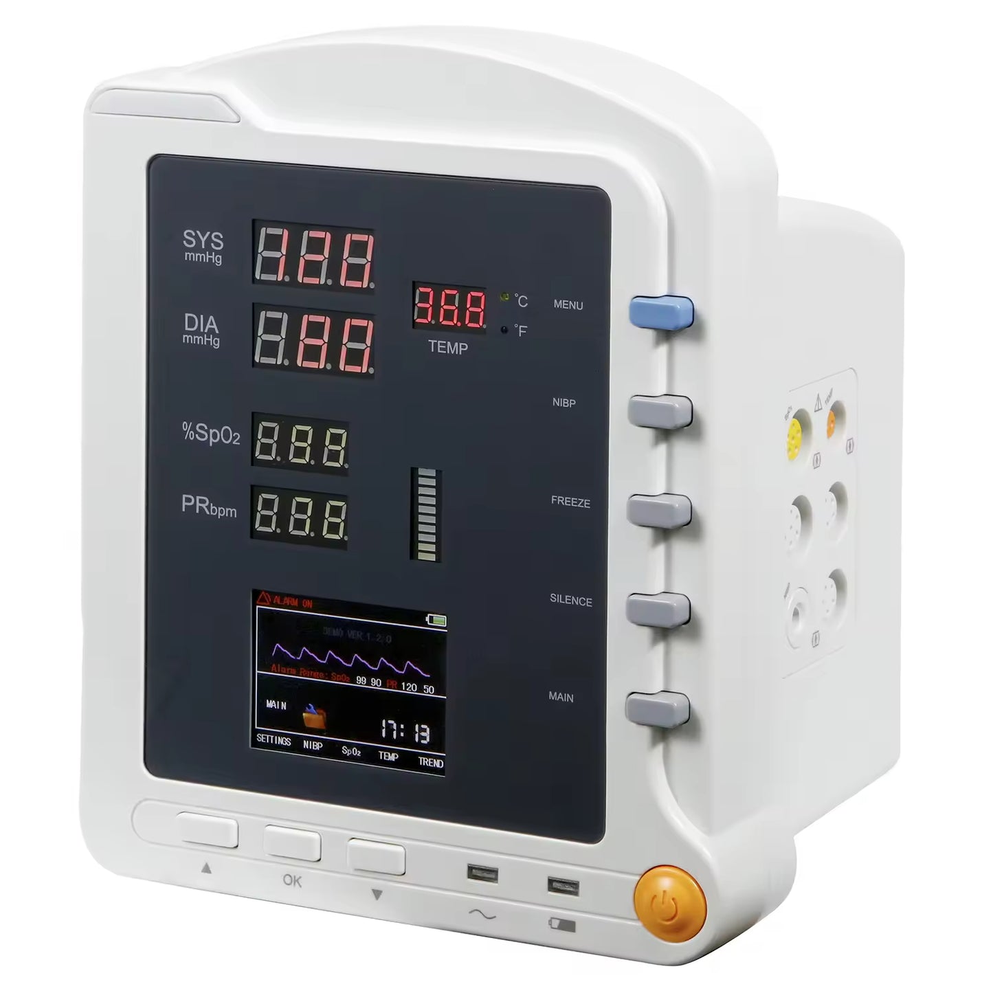 JYTOP CMS6500 Potable Monitor Vital Signs Portable Patient Monitor