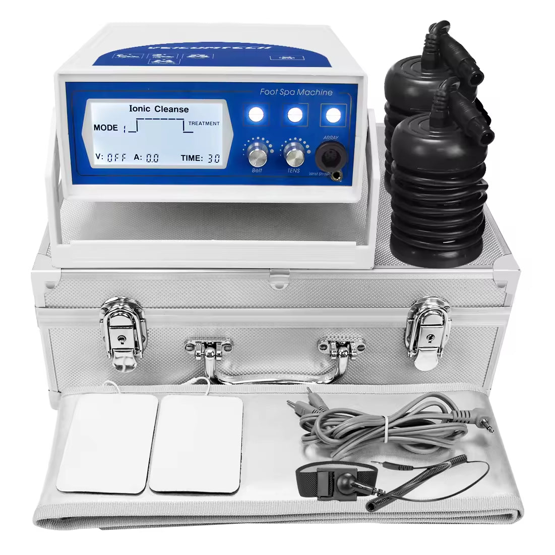 JYTOP 803B 3 in 1 Professional Single Ionic Foot Bath Detox Machine Spa Clean for Salon Detox Spa with CE Certificate