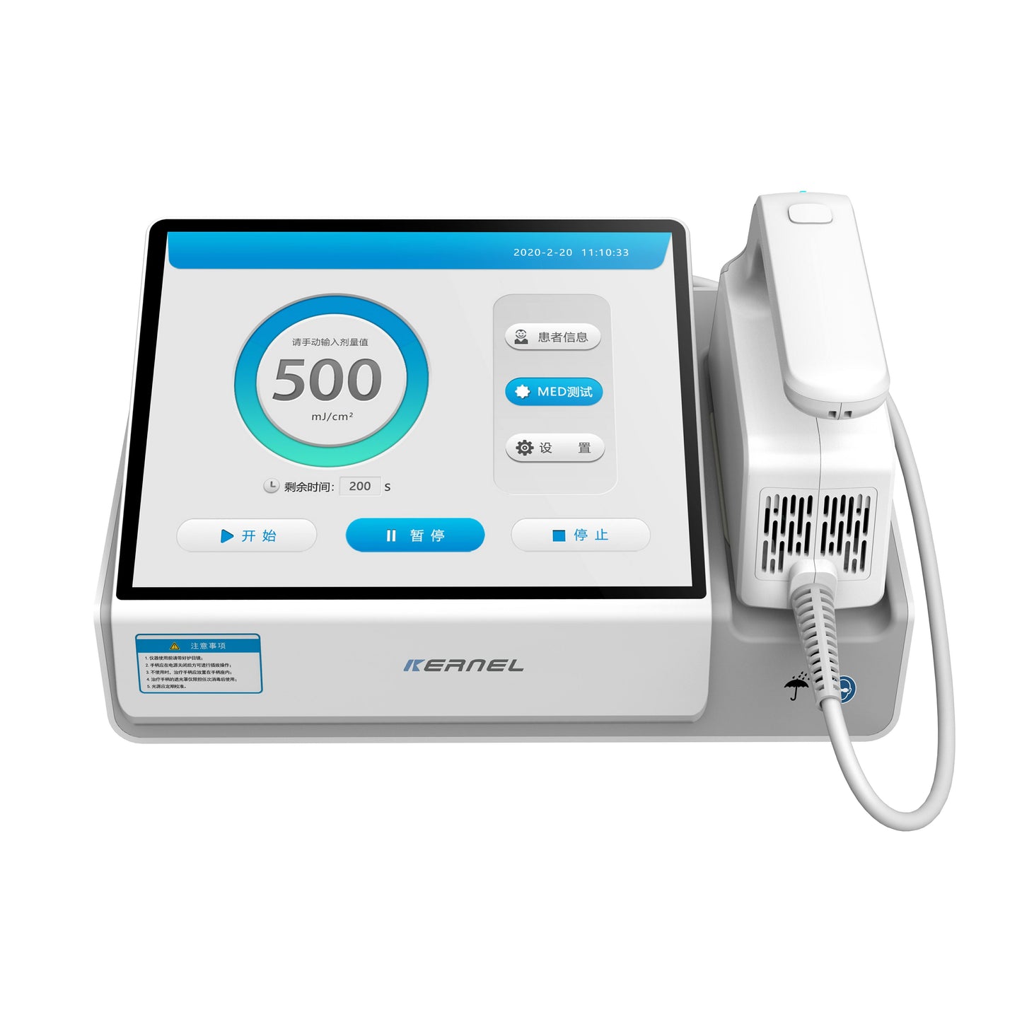 JYTOP CN-308C Kernel LED Uvb Light 308nm Excimer Laser Therapy for Vitiligo Psoriasis Skin Disorder Treatment