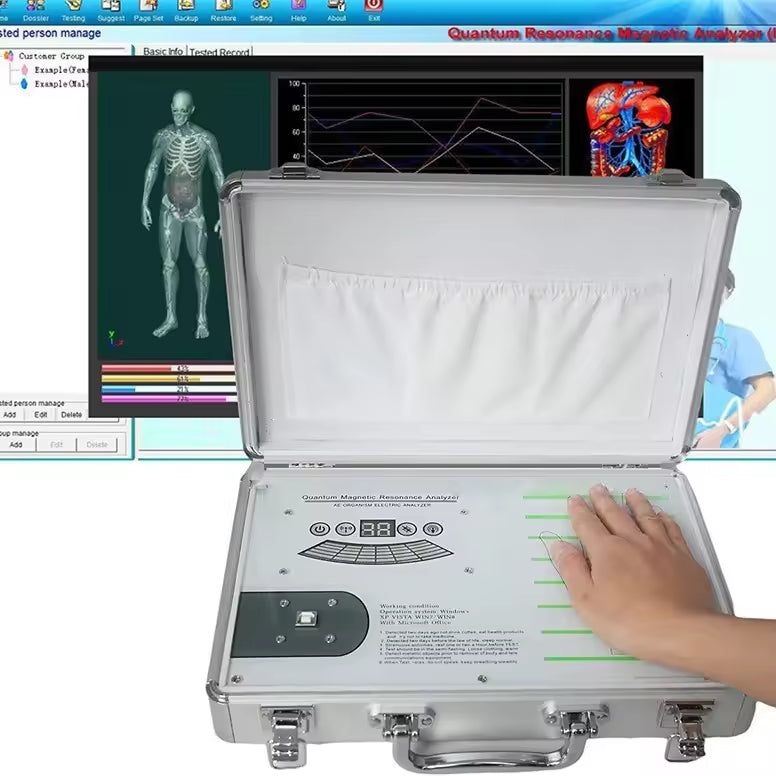 3th Generation Quantum Meridian Bio Human Body Analyzer