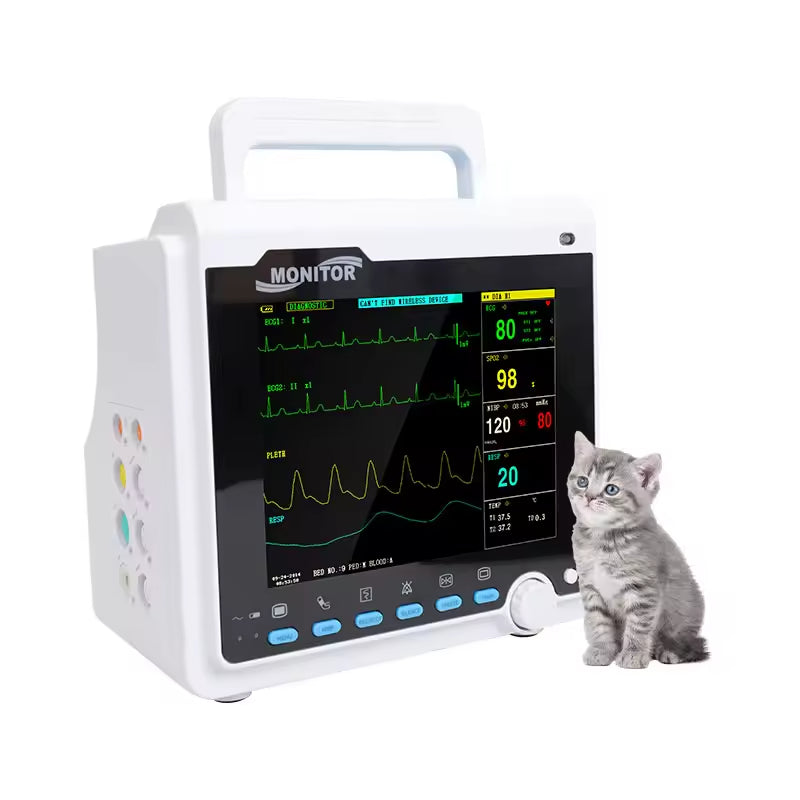 CMS6000 VET Multiparameter Vital Sign Patient Monitor Veterinary