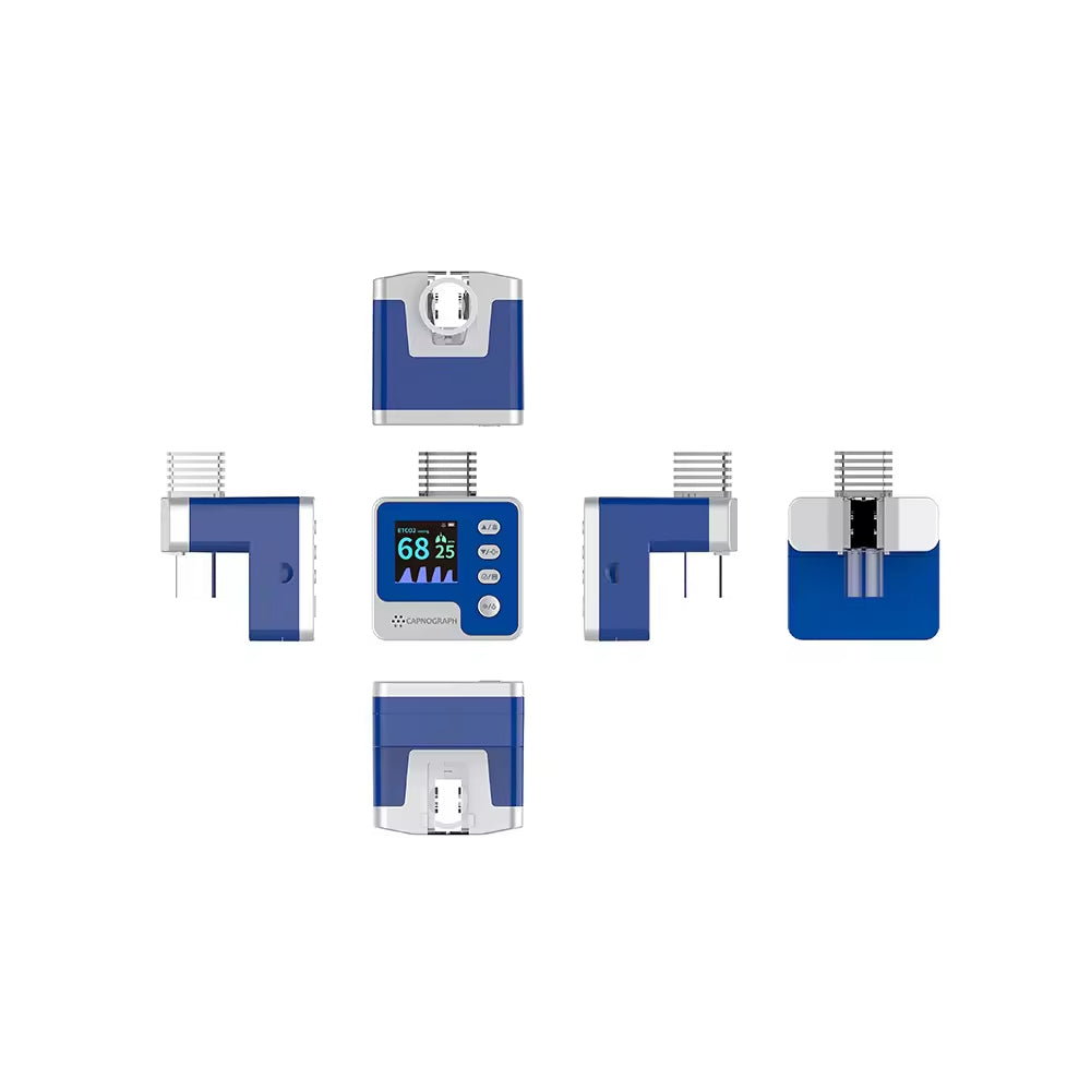 CA10M-VET Veterinary Vital Sign Monitor Capnograph Portable Etco2 Capnograph Monitor