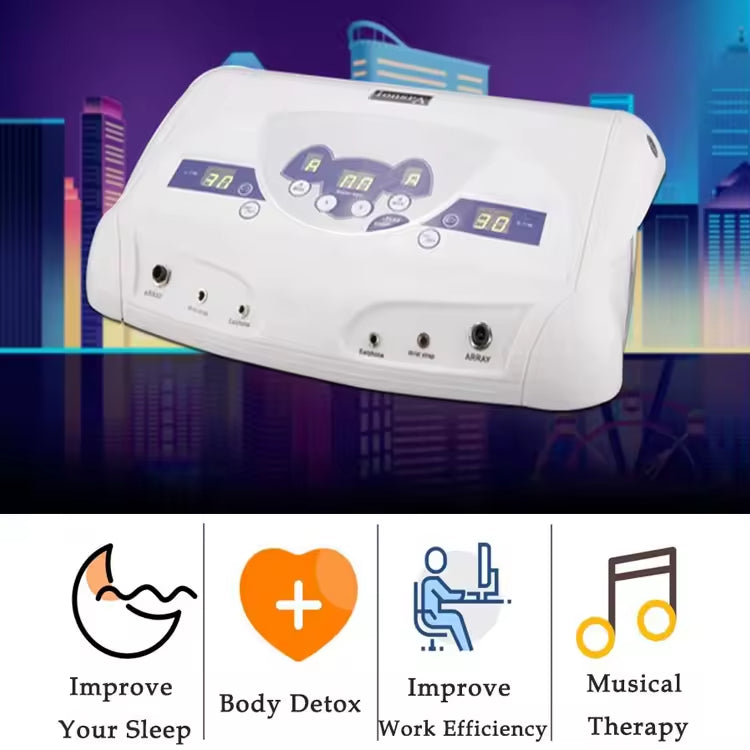 JYTOP 805A Dual User System Ionic Detox Foot Spa Machine Ionic With Mp3