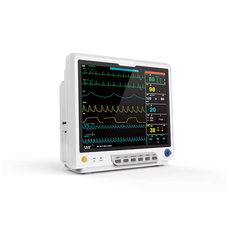 JYTOP CMS9200 15"Color Large Screen Cardiac Monitor Cheap Multi-parameter Patient Monitor Price