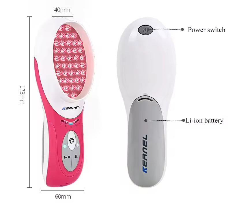 JYTOP LED Therapy Red Light Therapy KN-7000C Portable LED Facial Light for Face Skin Tighten Wrinkle Removal