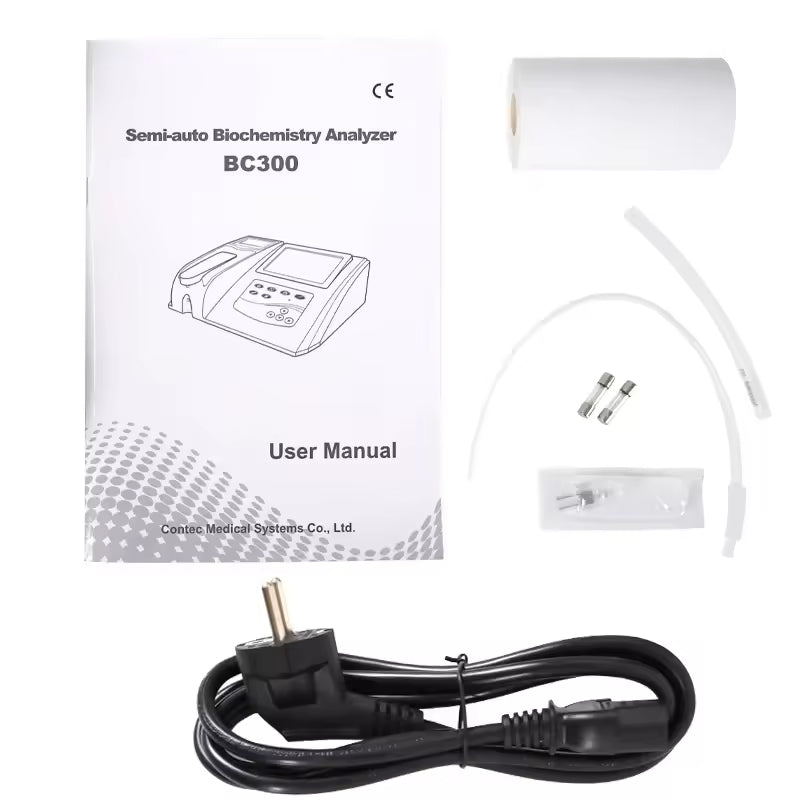 BC300 Veterinary Equipment Semi Automatic VET Bio Chemistry Blood Analyzer