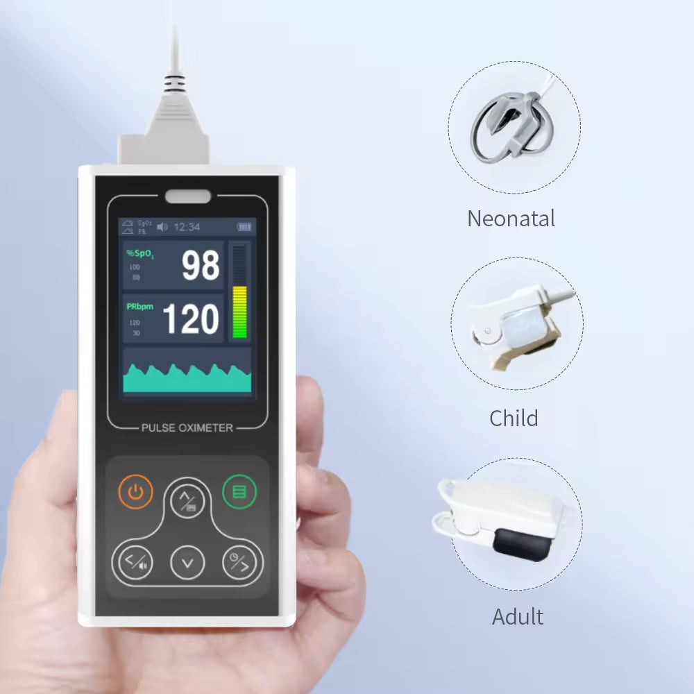 JYTOP CMS60D1 Fingertip Pulse Oximeter Pulse Oxigen Oximiter SPO2 Blood Oxygen Monitor