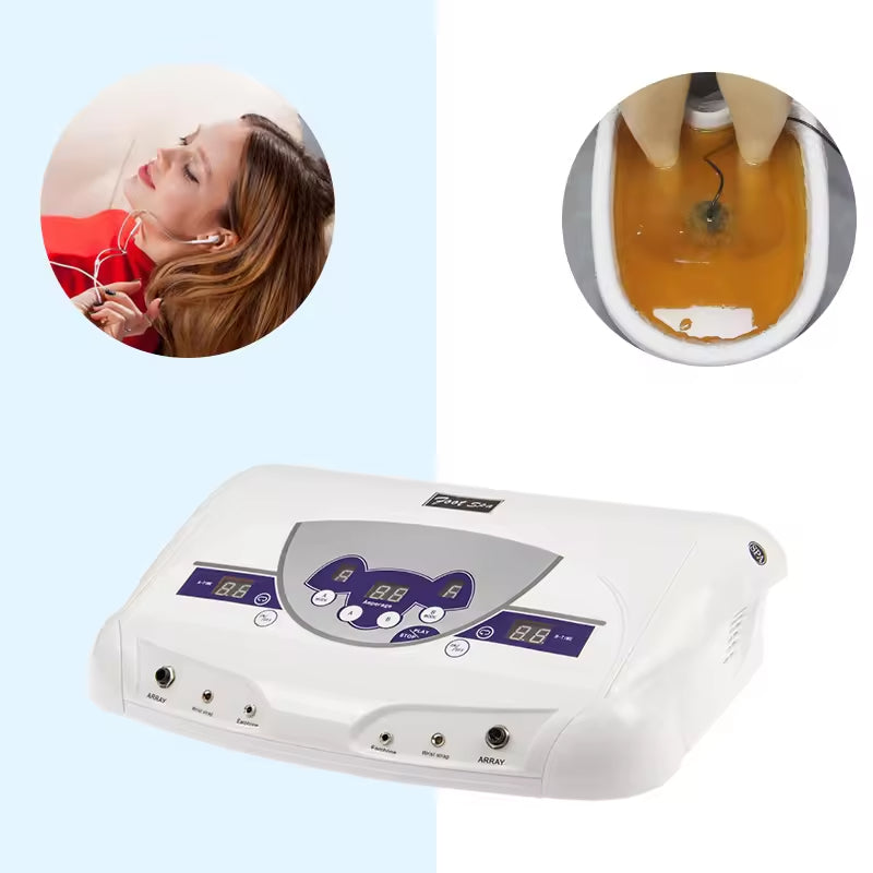 JYTOP 805A Dual User System Ionic Detox Foot Spa Machine Ionic With Mp3