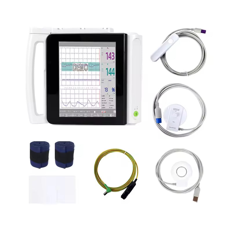 JYTOP CMS800A-PLUS Portable High-Resolution Baby Fetal Monitor
