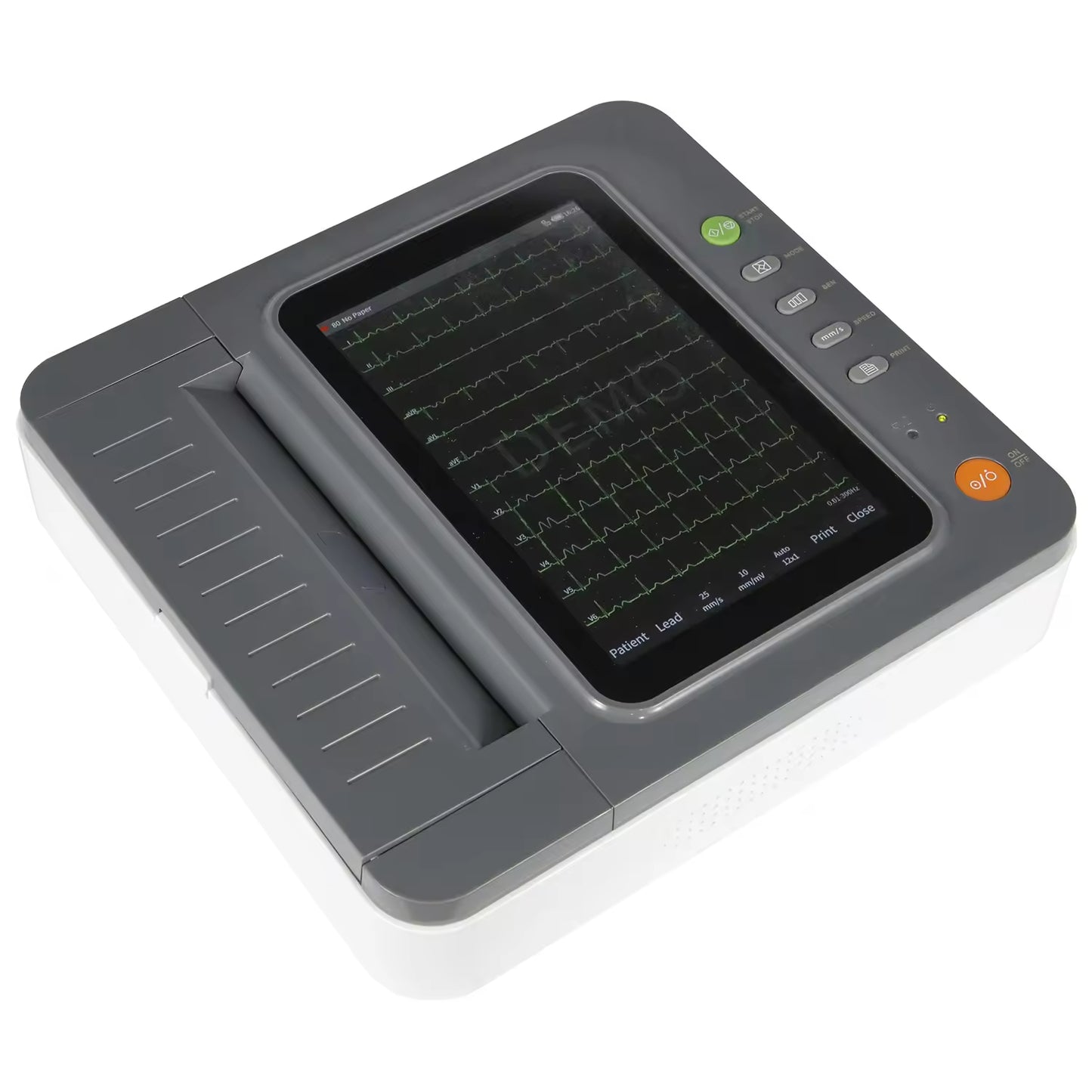 JYTOP E12 Ecg Monitor Digital Electrocardiograma Portatil 12 Canales