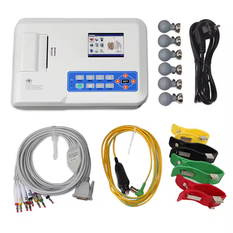 JYTOP ECG300G Portable Digital 12 Lead Ecg Monitor Cardiotocography Machine Ecg Ekg