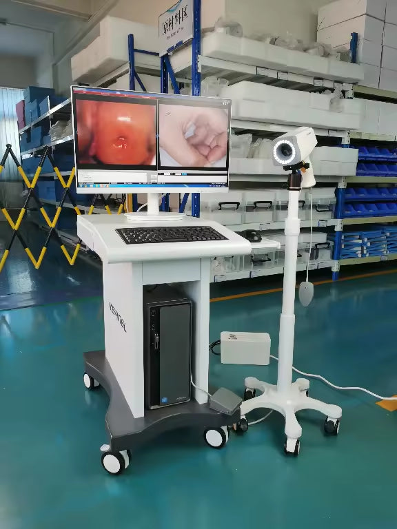 JYTOP KN-2200 Portable Mini Digital Video Colposcope with LED Camera System for Gynecology
