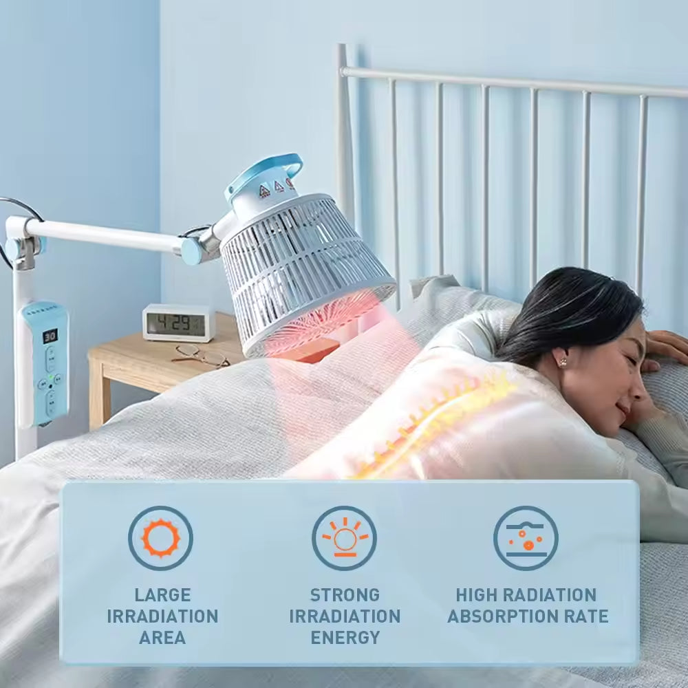 JYTOP CE Certified 300W Far Infrared Medical Therapeutic Apparatus Heat TDP Mineral Lamp for Pain Physical Therapy Equipment