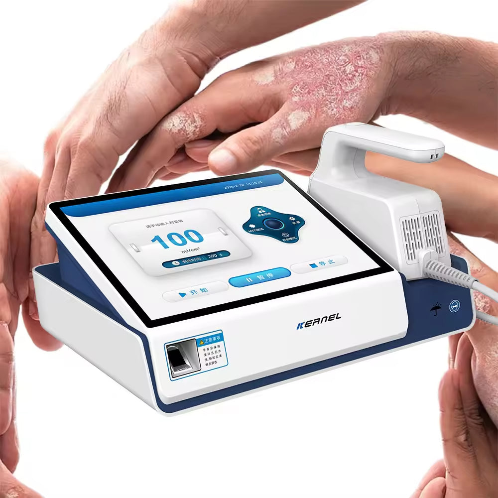JYTOP CN-308D LED Excimer UV Phototherapy Machine for Vitiligo Psoriasis Eczema 308nm Excimer Laser