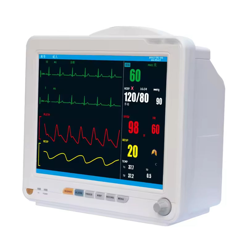 JYTOP KN-601C CE Certificate Patient Monitor Patient Monitor Ecg Spo2 Nibp Multiparameter Veterinary Patient Monitor