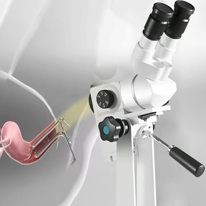 JYTOP CE Colposcope HD Video LED Light KN-2200BI Optical Colposcope Camera Cervical Cancer Gynecological Colposcope