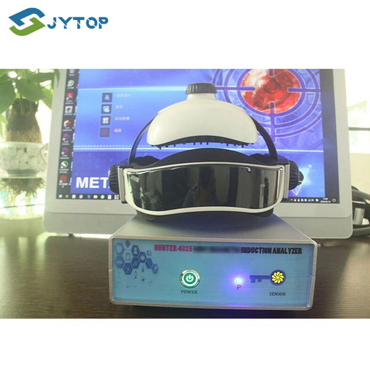 JYtop 18D Hunter 4025 Health Monitoring and Therapy - Metapathia GR Hunter NLS Bioresonance Diagnose Health Therapy System