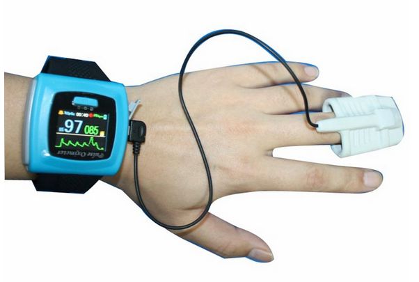 JYtop CMS50FW Wrist Fingertip Pulse Oximeter SpO2 PR monitor USB+SW,Bluetooth wireless