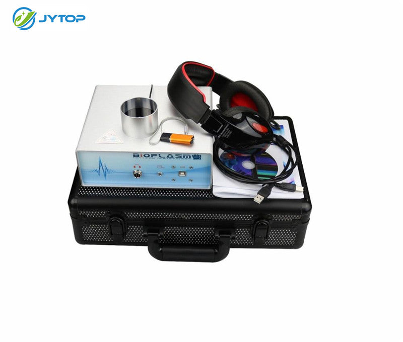 JYtop Latest 9D NLS CELL Diagnostics Bioresonance Sub Health Analyzer Diacom Quantum Black