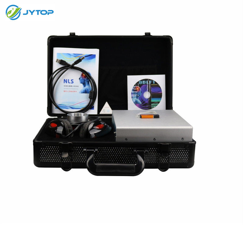 JYtop Latest 9D NLS CELL Diagnostics Bioresonance Sub Health Analyzer Diacom Quantum Black