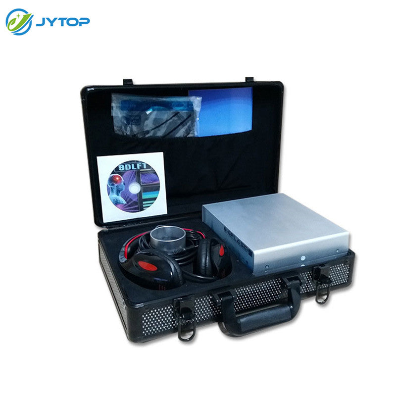 JYtop Latest 9D NLS CELL Diagnostics Bioresonance Sub Health Analyzer Diacom Quantum Black