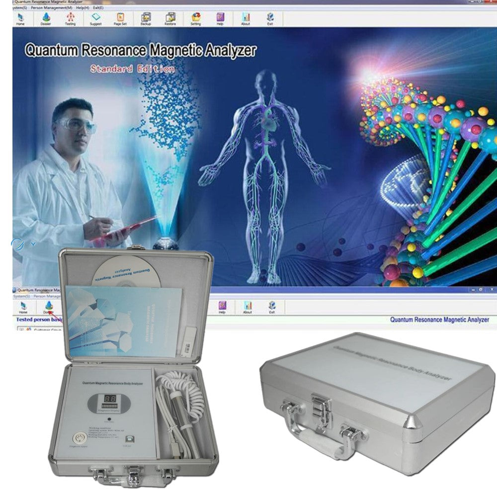 JYTOP English&Spanish 2ND Generation Quantum Magnetic Resonance Analyzer