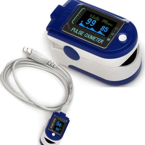 JYTOP Fingertip Pulse Oximeter USB CMS50DA+ SPO2 Monitor Blood Oxygen 24Hours Record