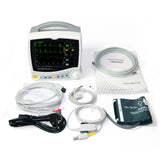 JYTOP 8'' color TFT LCD patient monitor ECG, RESP, SpO2, PR, NIBP,TEMP CMS6800