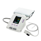 JYTOP Digital Blood pressure monitor Contec08A+SPO2 Sensor with Adult cuff