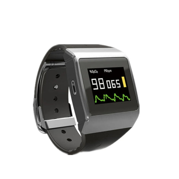 JYTOP Watch CMS50K Wearable SpO2, PR, ECG,pedometer,clock Monitor