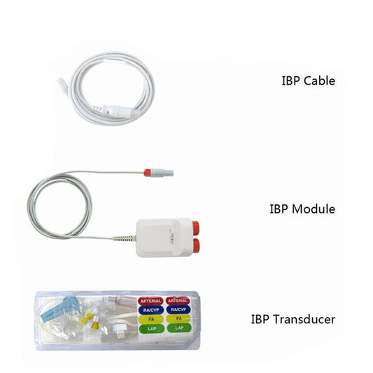 JYTOP IBP cable sensor,IBP module Invasive Blood Pressure Module for Patient monitor