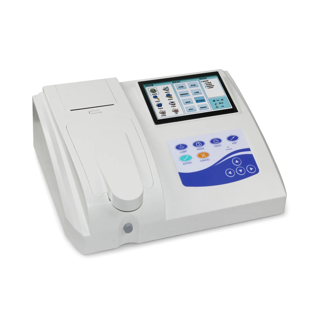 JYTOP BC300 Semi-automatic Blood Biochemistry Analyzer Touch Screen, Printer