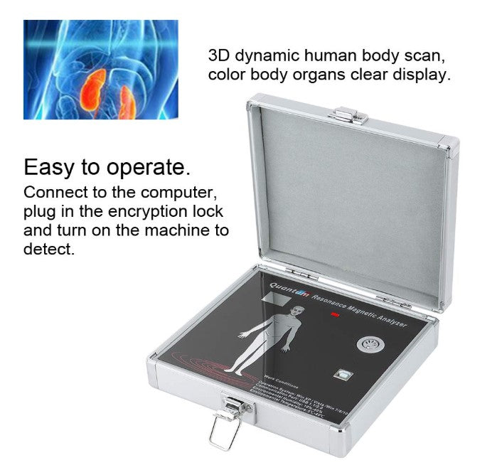 JYtop 2019 Latest Mini Quantum Resonance Magnetic body health Analyzer 45Reports