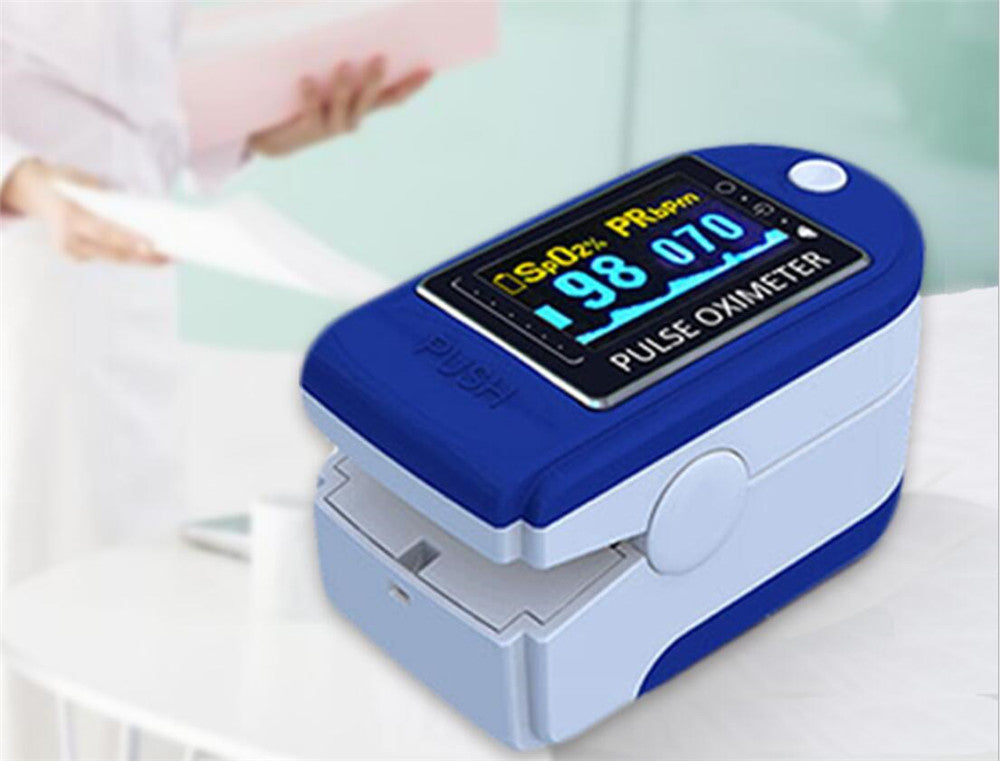 JYTOP CMS50D Fingertip Pulse Oximeter Spo2 Pulse Rate Monitor