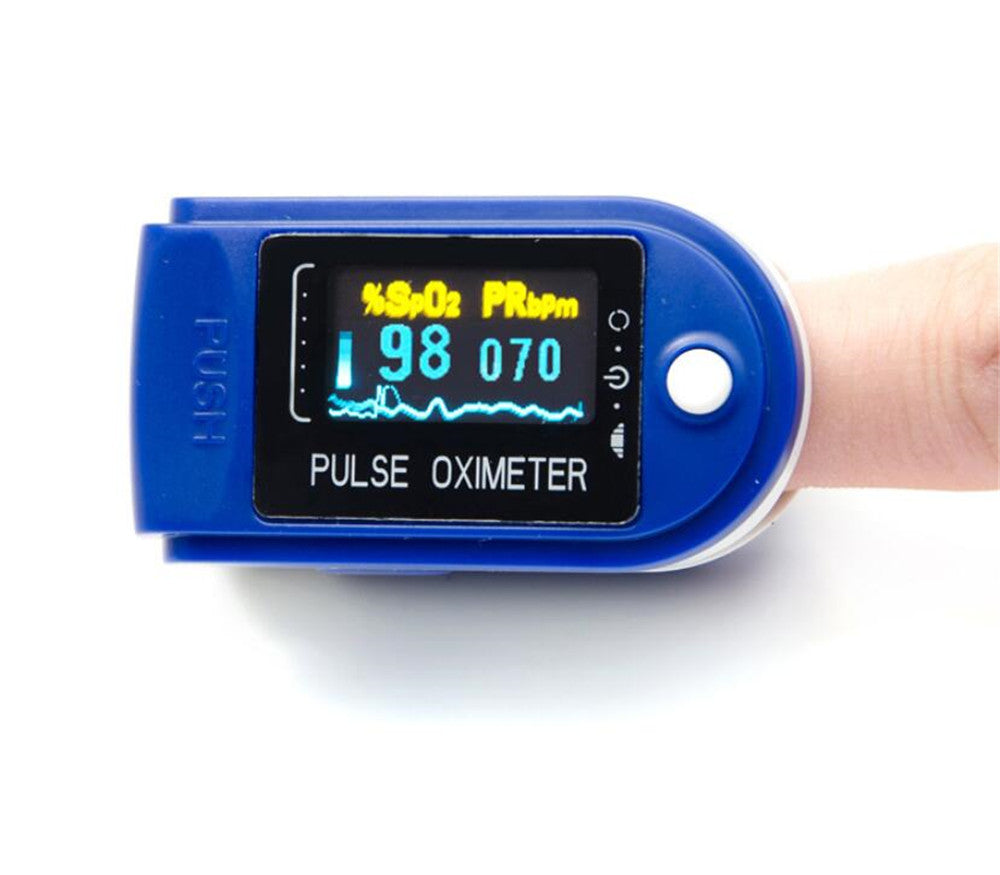 JYTOP CMS50D Fingertip Pulse Oximeter Spo2 Pulse Rate Monitor