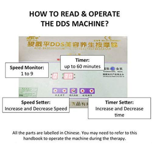 JYTOP DDS Bio Electric Massage Therapy Device Hualin SJP-1 DDS Bio Electric Detoxification Massage Machine