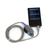 JYTOP CMS60F 24h Handheld Finger Pulse Oximeter PC software SpO2 Heart Rate PI Monitor