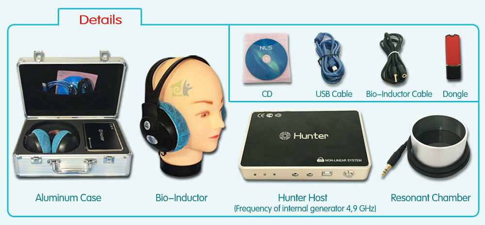 JYTop New Bio Resonance system Hunter 4025 NLS with Metapathia GR Software