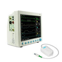 JYTOP CMS8000 With Capnograph CO2 Patient Monitor ETCO2 Vital Signs 7 Parameters