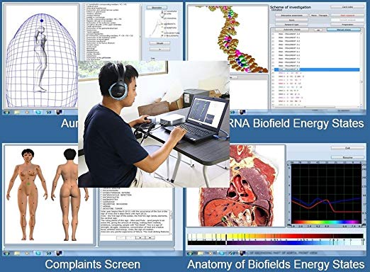 JYtop Latest 9D NLS CELL Diagnostics Bioresonance Sub Health Analyzer Diacom Quantum Black