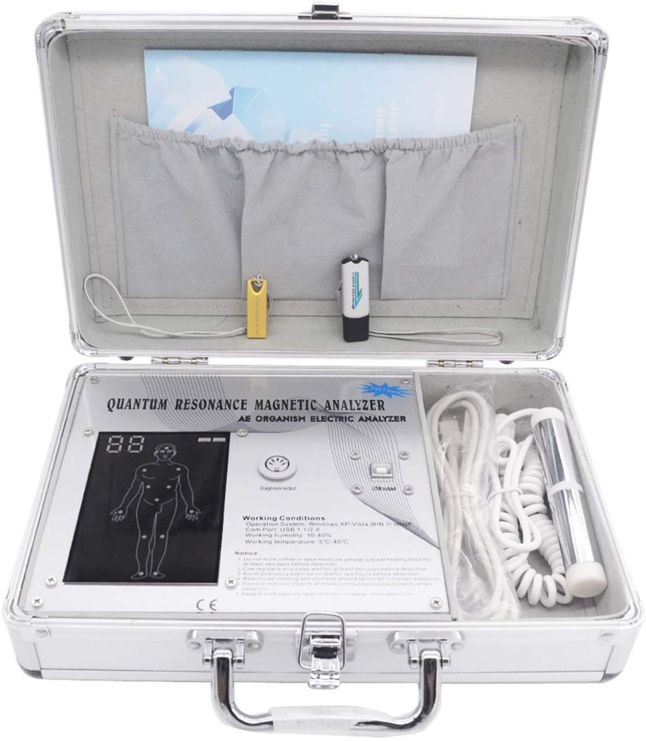 JYTOP 4TH Generation Quantum Magnetic Resonance Body Analyzer QRMA