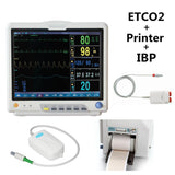 JYTOP CO2 Patient Monitor Vital Signs Monitor 7 Parameters CMS9200plus +IBP+ETCO2+Printer