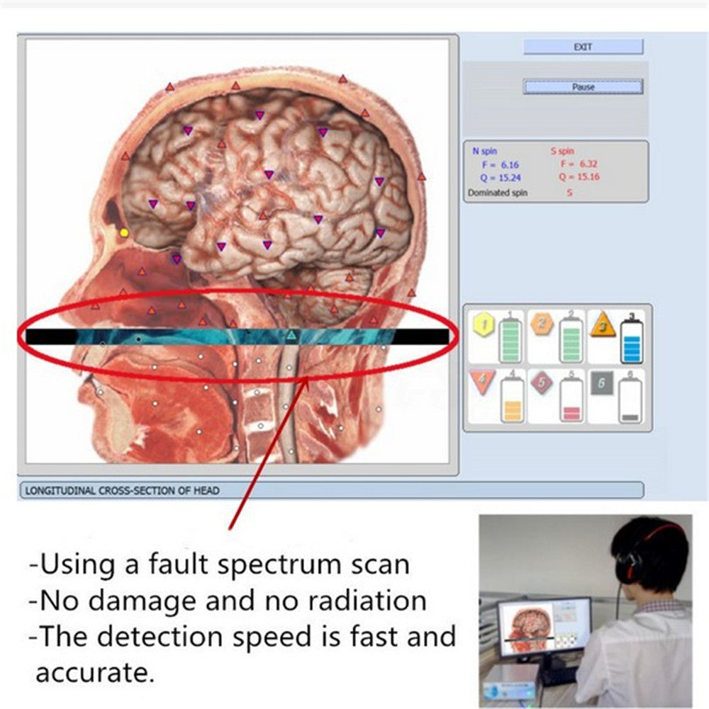 JYTOP 9DNLS Quantum Bioresonance Scanner 9D NLS Body Health Analyzer