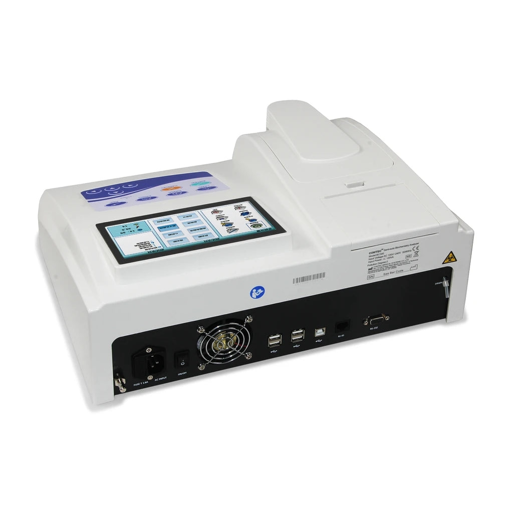 JYTOP BC300 Semi-automatic Blood Biochemistry Analyzer Touch Screen, Printer