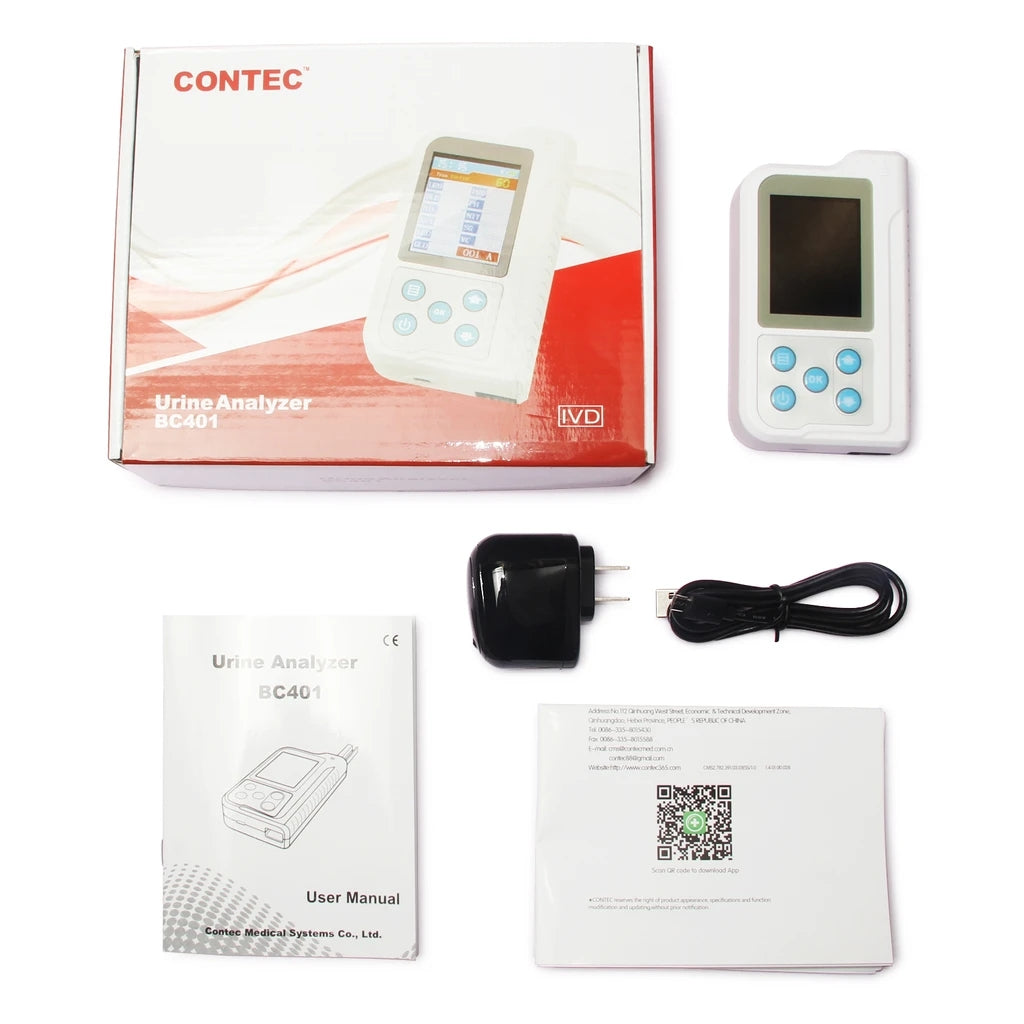 JYTOP BC401 Handheld Urine Analyzer 11-parameter 100pcs test Strip