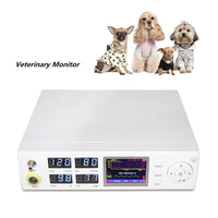 JYTOP CMS5000VET Veterinary Monitor SpO2 NIBP PR animal tongue clip SpO2 probe