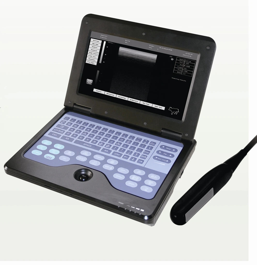 JYTOP CMS600P2VET Veterinary Ultrasound Scanner Laptop Machine,Horse/Cow Rectal and mirco convex 2 probes