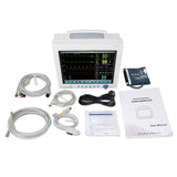 JYTOP CMS7000 Plus Vital Signs ICU CCU Patient Monitor 6-Parameter,Touch Screen